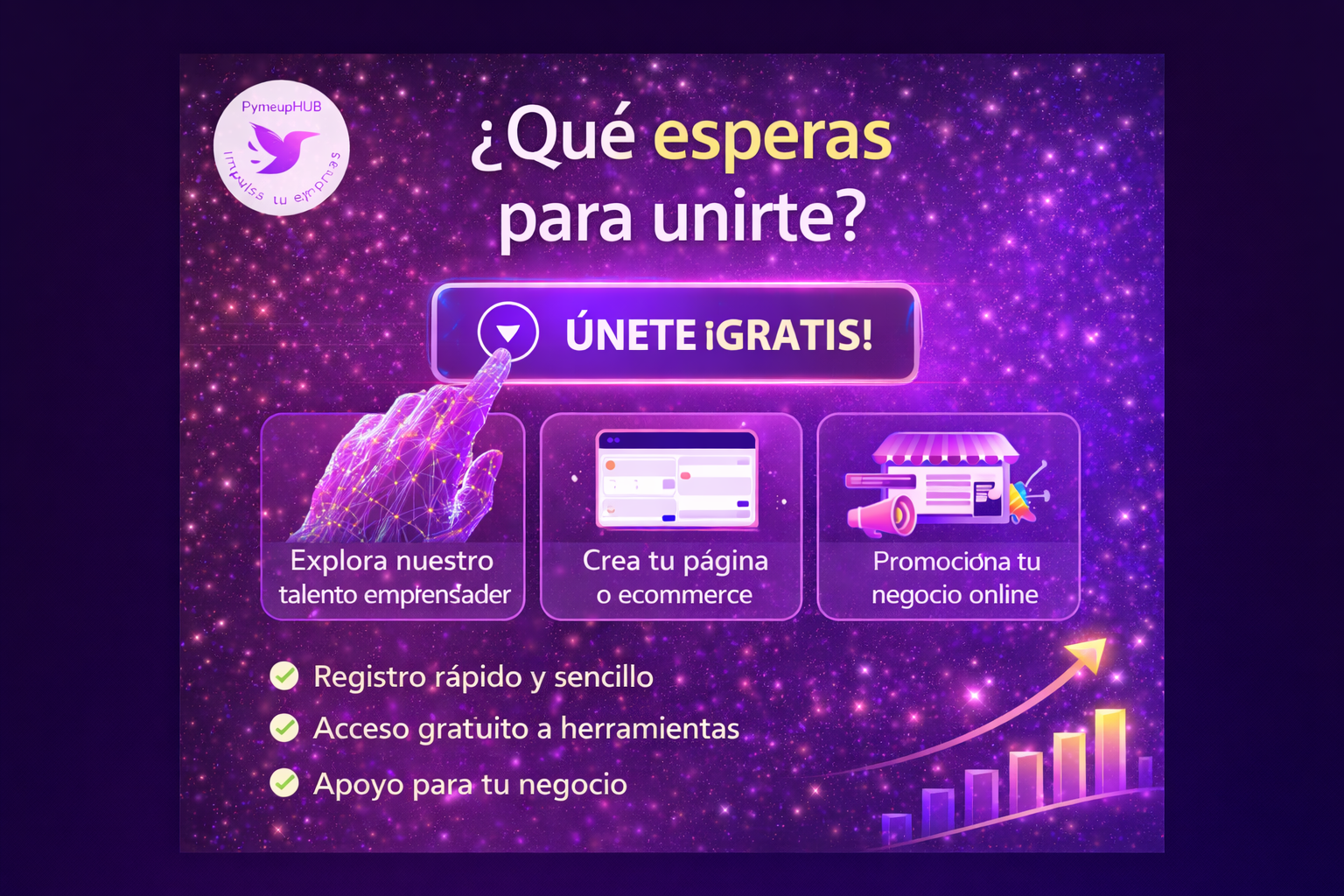 Qué esperas para unirte